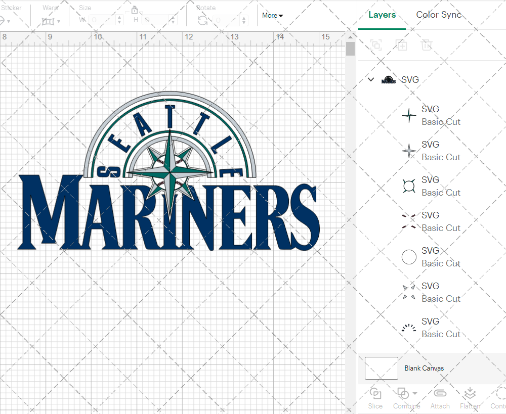Seattle Mariners Alternate 1993, Svg, Dxf, Eps, Png - SvgShopArt