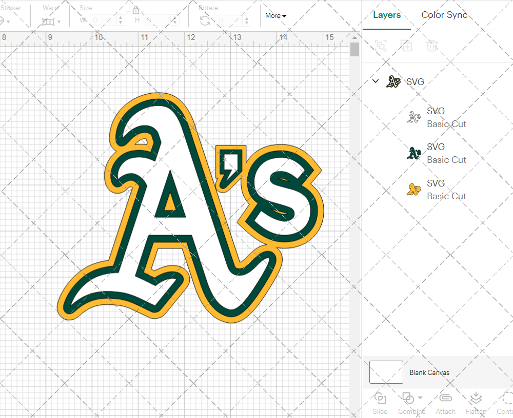 Oakland Athletics Cap 2008, Svg, Dxf, Eps, Png - SvgShopArt