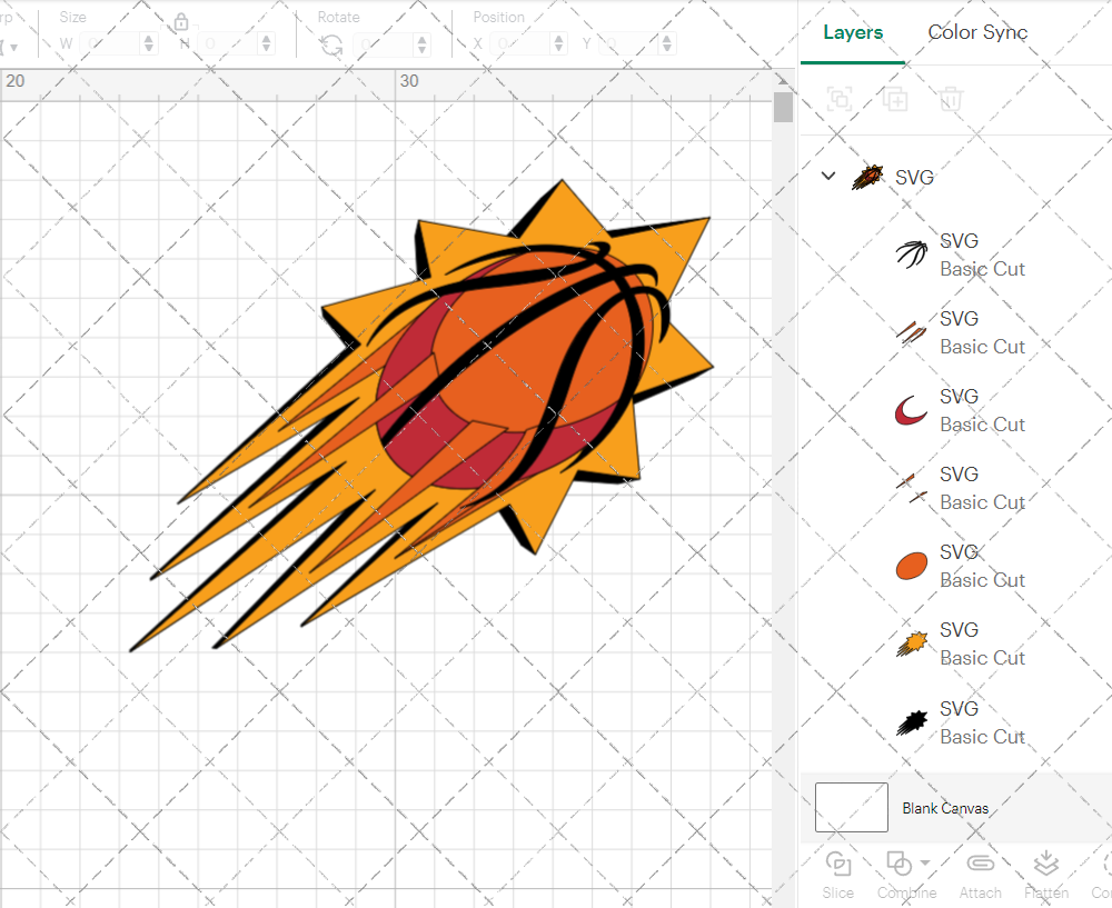 Phoenix Suns Alternate 2000 003, Svg, Dxf, Eps, Png - SvgShopArt