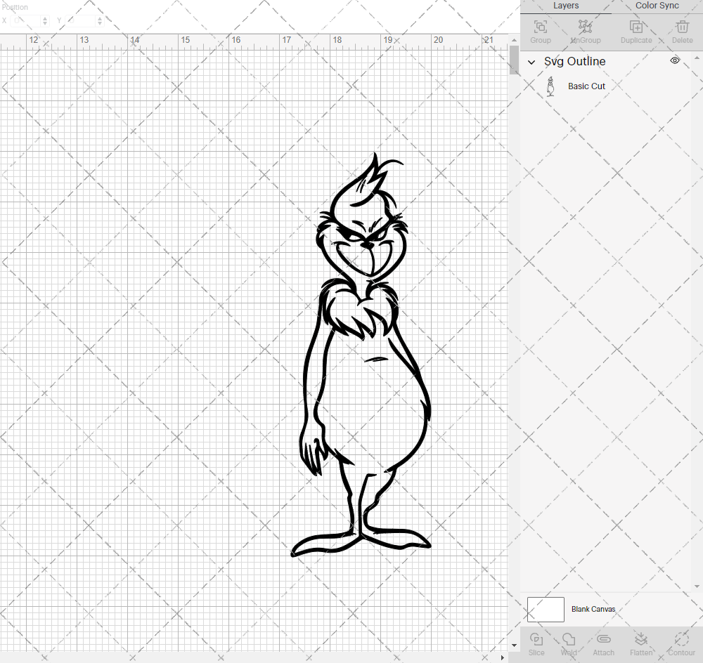 The Grinch 003, Svg, Dxf, Eps, Png - SvgShopArt