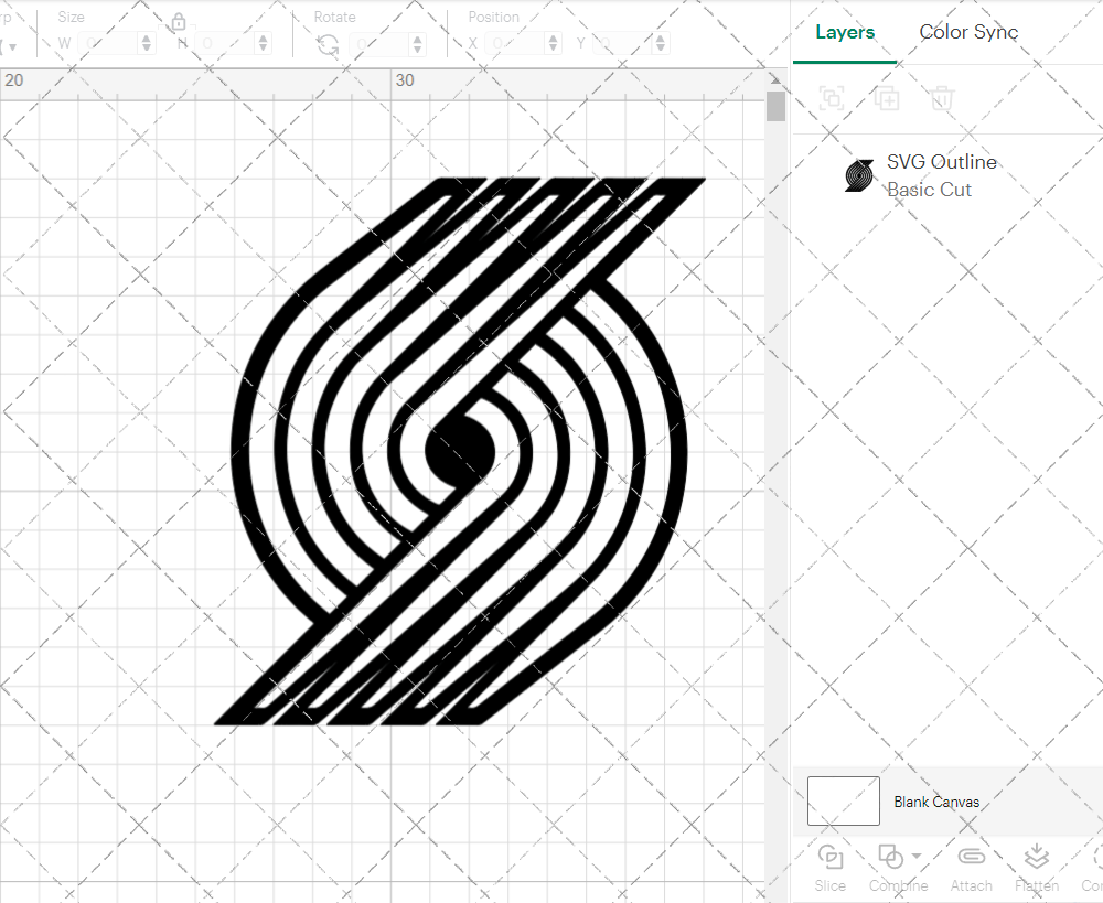 Portland Trail Blazers Alternate 2002, Svg, Dxf, Eps, Png - SvgShopArt