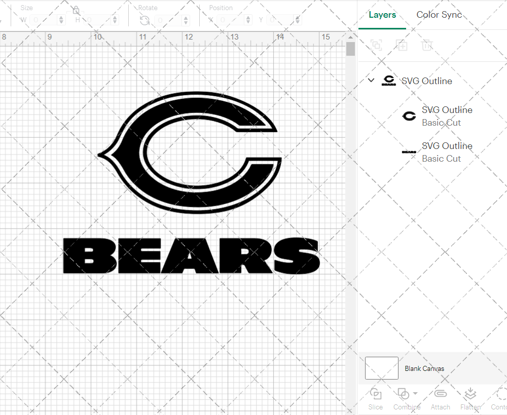 Chicago Bears Alternate 2012 003, Svg, Dxf, Eps, Png - SvgShopArt