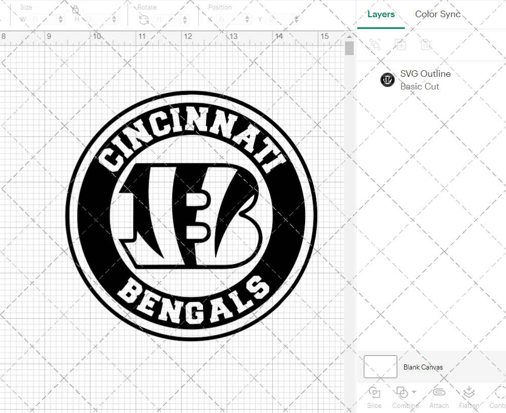 Cincinnati Bengals Circle 2004 002, Svg, Dxf, Eps, Png - SvgShopArt