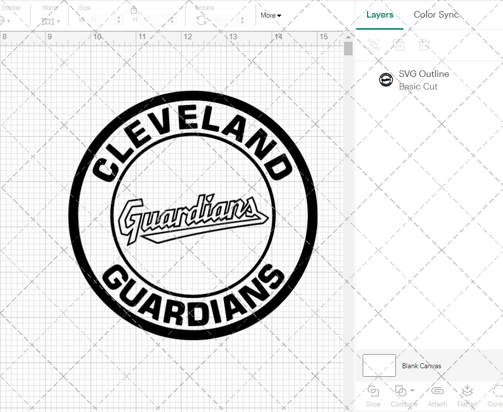 Cleveland Guardians Circle 2022 002, Svg, Dxf, Eps, Png - SvgShopArt