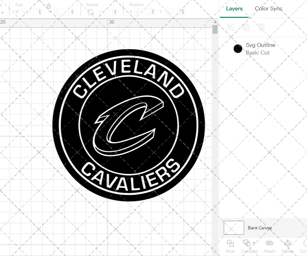 Cleveland Cavaliers Circle 2017, Svg, Dxf, Eps, Png - SvgShopArt