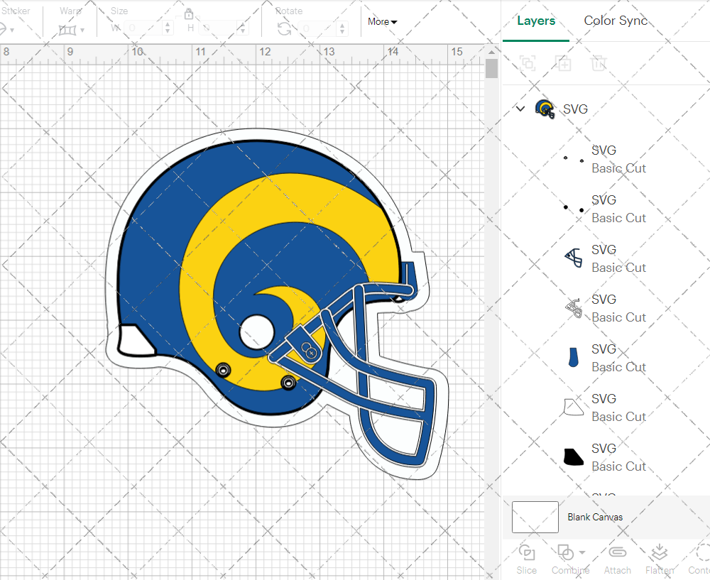 Los Angeles Rams Alternate 1989, Svg, Dxf, Eps, Png - SvgShopArt