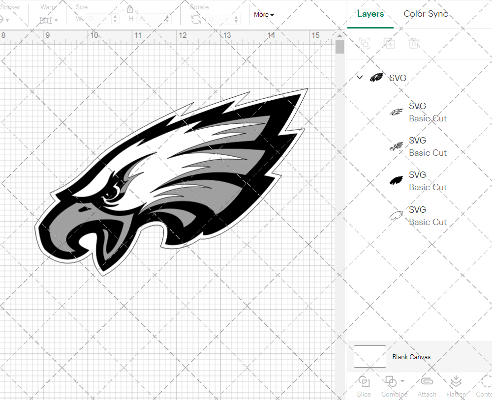 Philadelphia Eagles Concept 1996 005, Svg, Dxf, Eps, Png - SvgShopArt