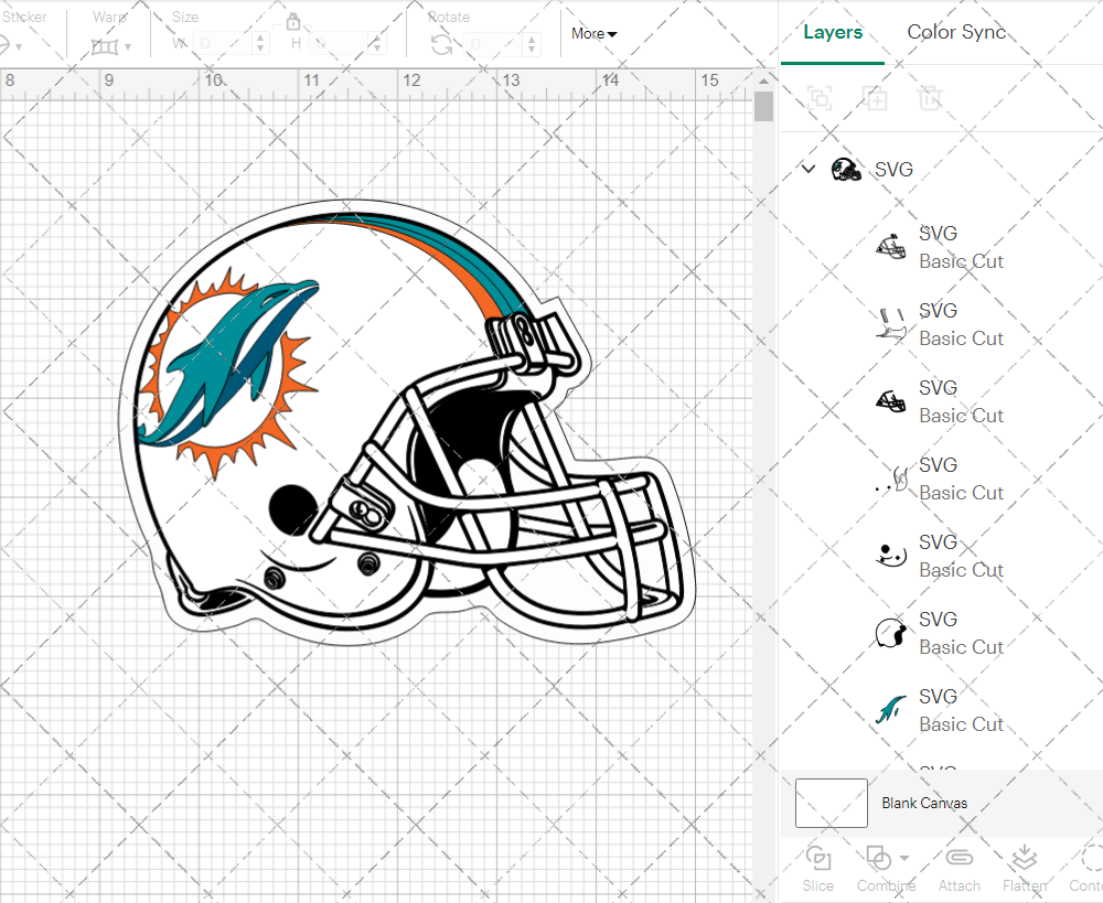 Miami Dolphins Helmet 2018 002, Svg, Dxf, Eps, Png - SvgShopArt
