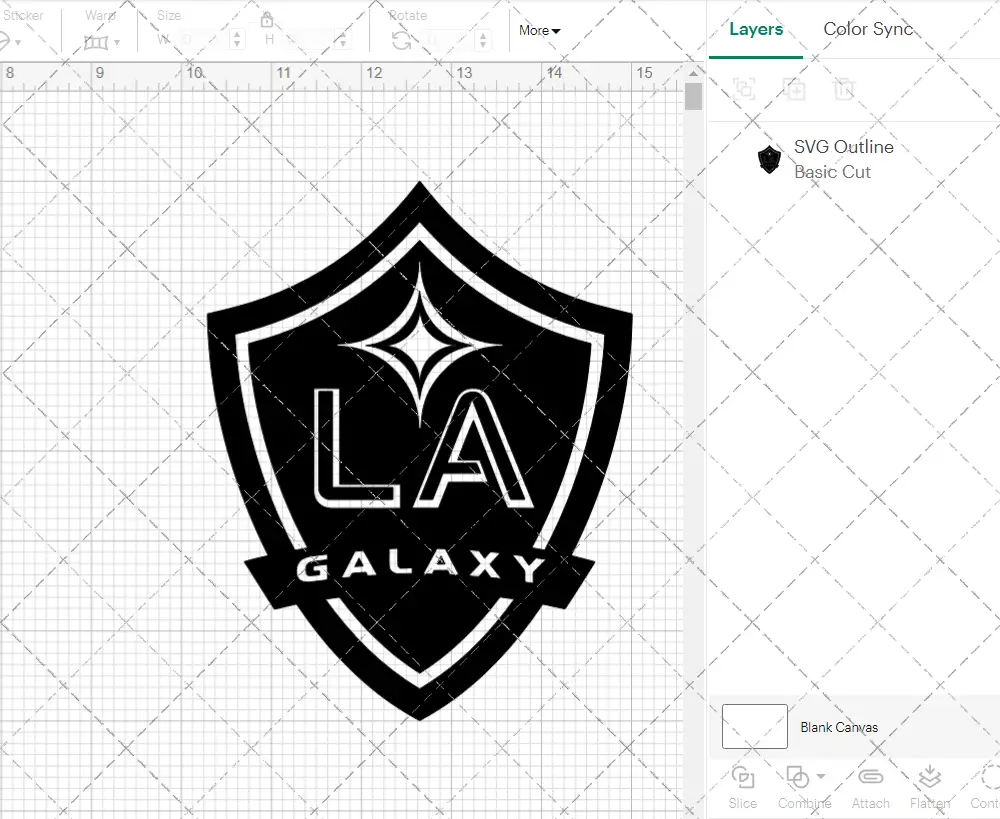 LA Galaxy 2007, Svg, Dxf, Eps, Png - SvgShopArt