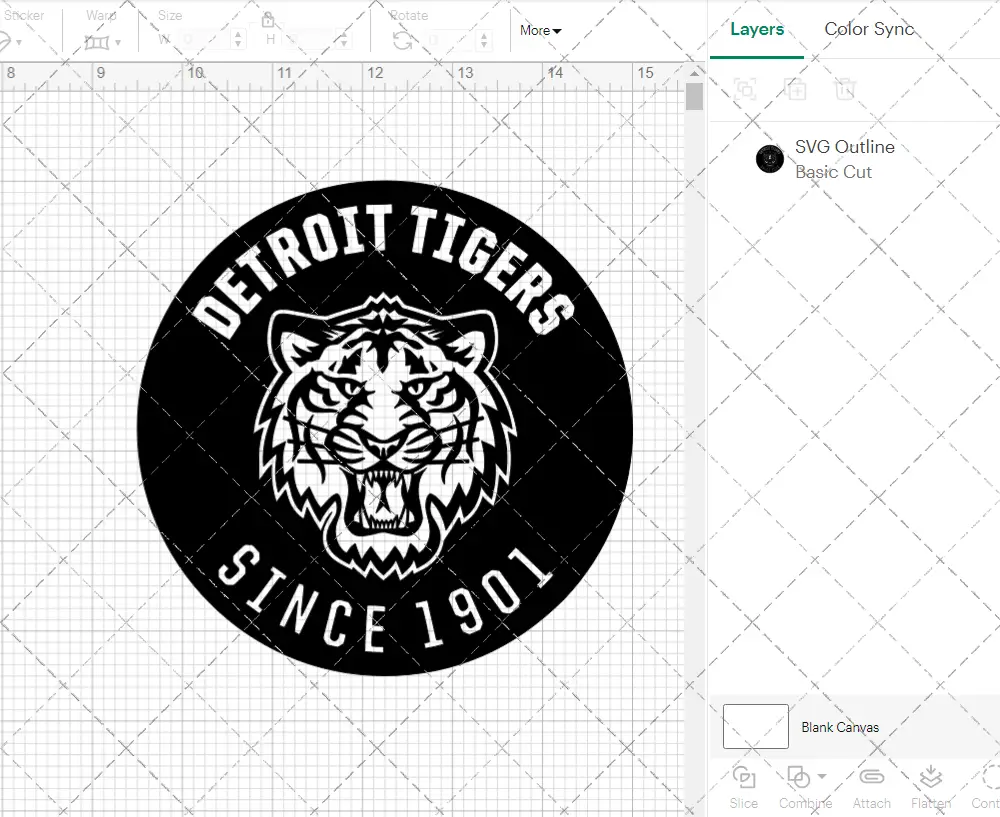 Detroit Tigers Circle 1994 002, Svg, Dxf, Eps, Png - SvgShopArt