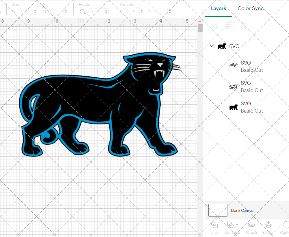 Carolina Panthers Alternate 1995 005, Svg, Dxf, Eps, Png - SvgShopArt