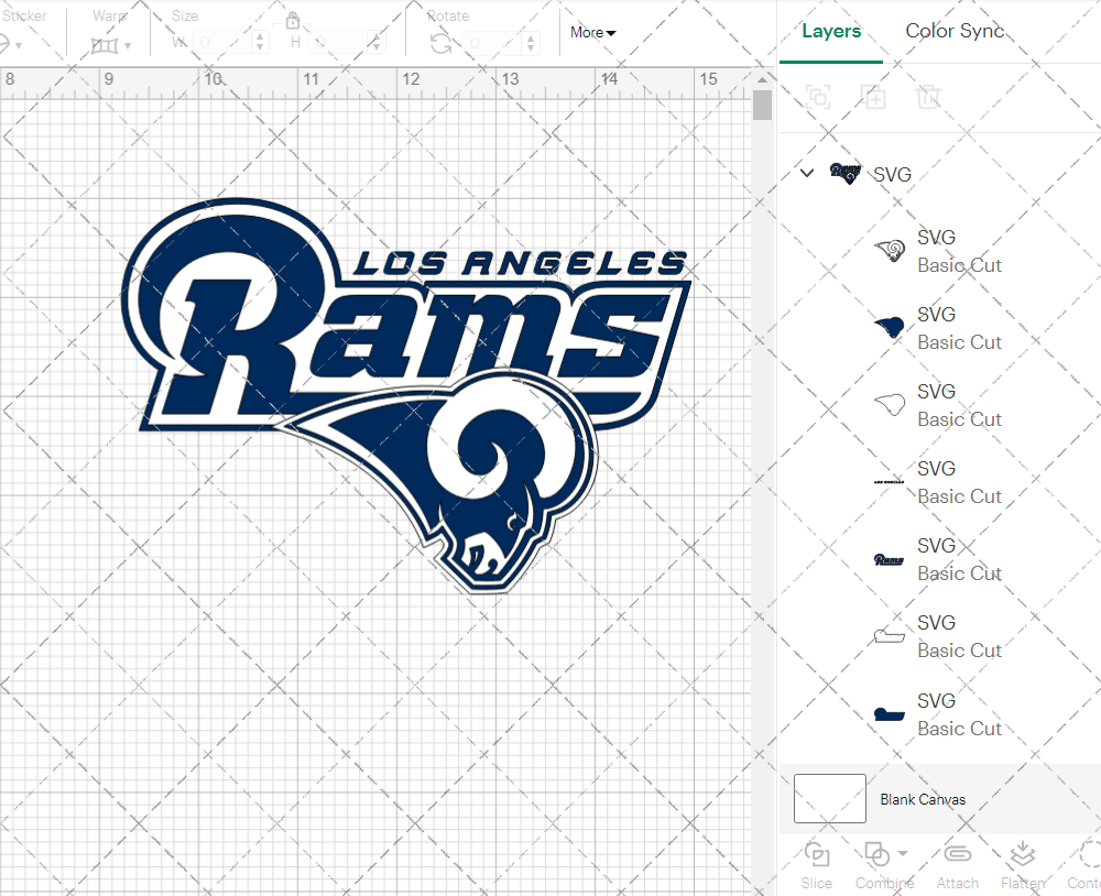 Los Angeles Rams Alternate 2017, Svg, Dxf, Eps, Png - SvgShopArt