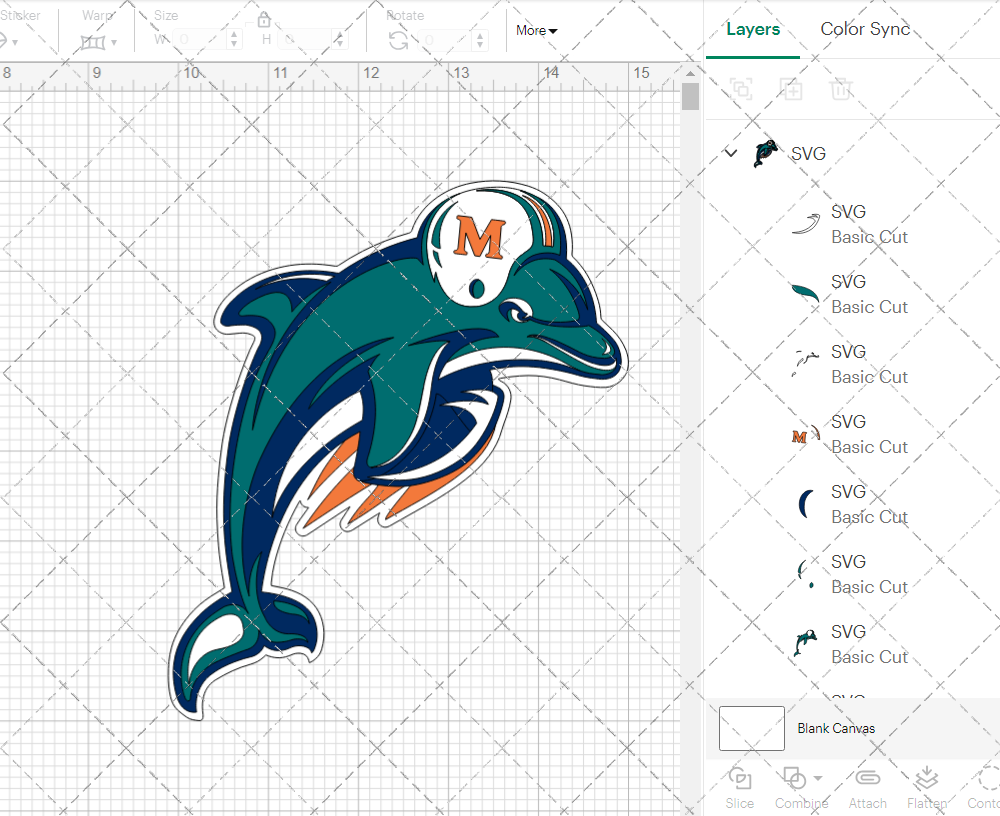 Miami Dolphins Alternate 1997 002, Svg, Dxf, Eps, Png - SvgShopArt