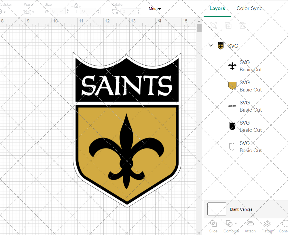 New Orleans Saints Alternate 1967, Svg, Dxf, Eps, Png - SvgShopArt