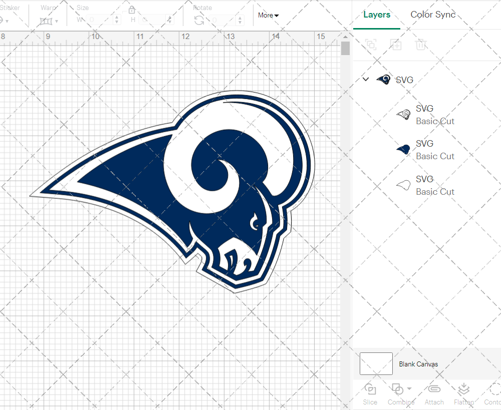Los Angeles Rams 2017, Svg, Dxf, Eps, Png - SvgShopArt