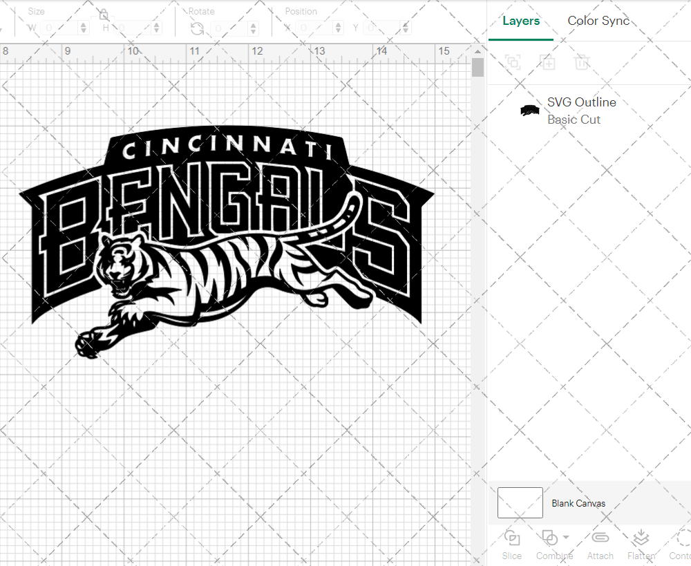 Cincinnati Bengals Alternate 1997, Svg, Dxf, Eps, Png - SvgShopArt