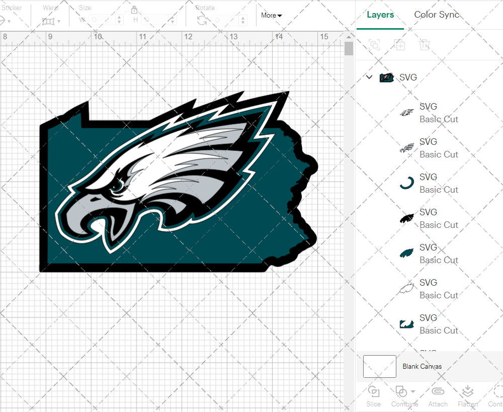 Philadelphia Eagles Concept 1996 004, Svg, Dxf, Eps, Png - SvgShopArt