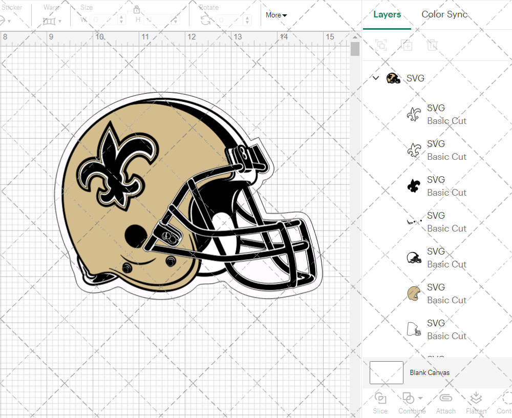 New Orleans Saints Helmet 2012 002, Svg, Dxf, Eps, Png - SvgShopArt