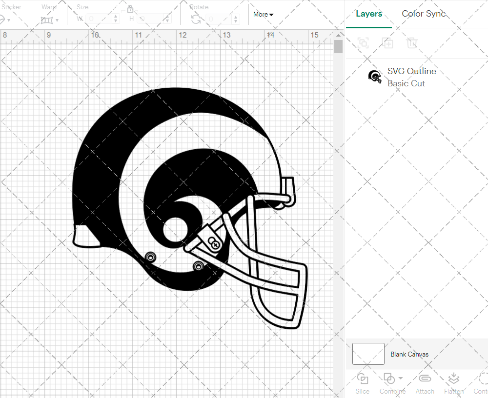 Los Angeles Rams Helmet 2017, Svg, Dxf, Eps, Png - SvgShopArt