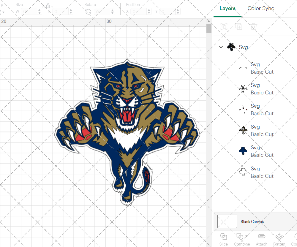 Florida Panthers 1993, Svg, Dxf, Eps, Png - SvgShopArt