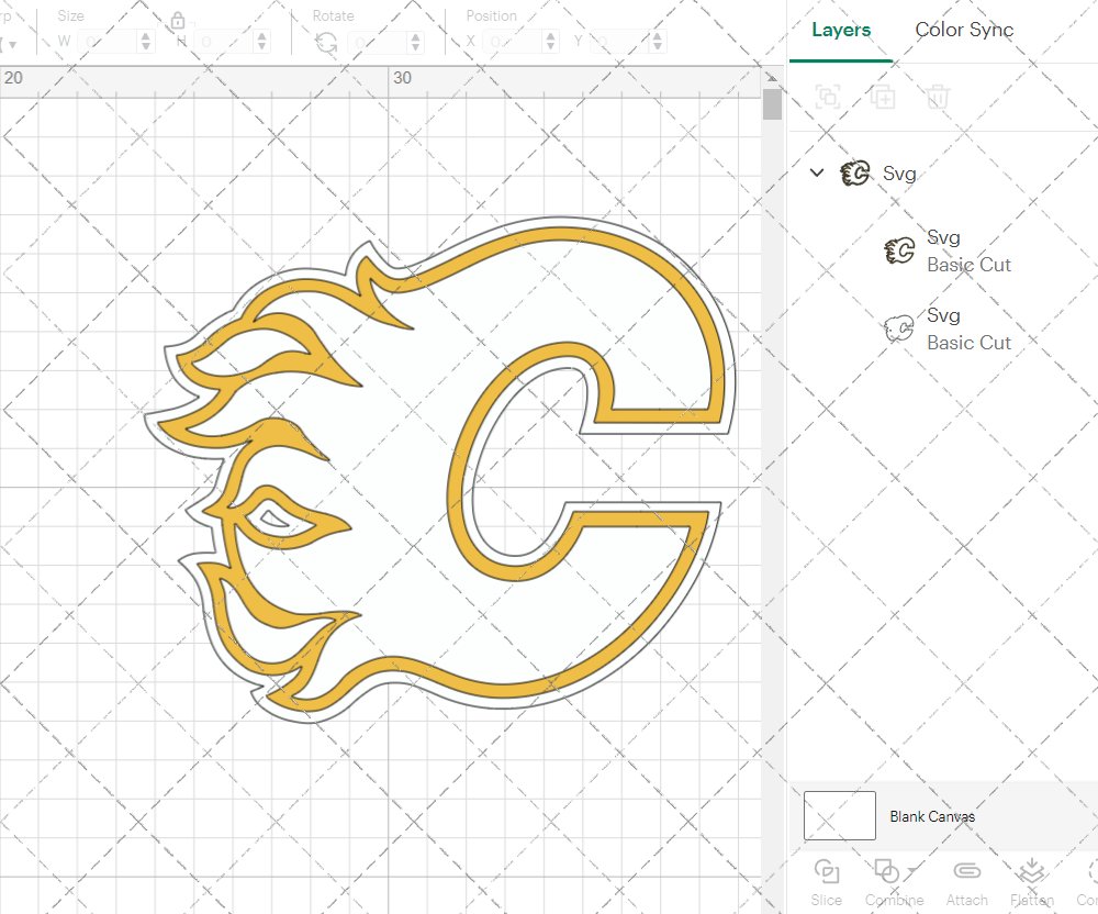 Calgary Flames Alternate 2018, Svg, Dxf, Eps, Png - SvgShopArt