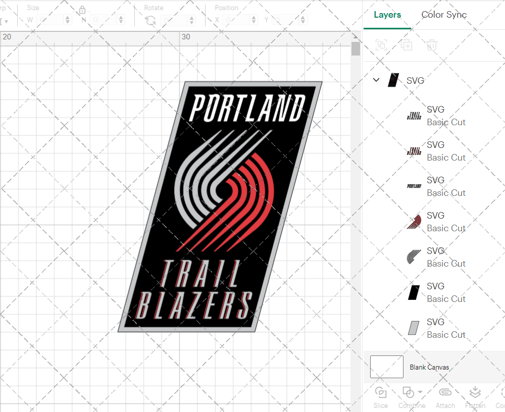 Portland Trail Blazers 2004, Svg, Dxf, Eps, Png - SvgShopArt