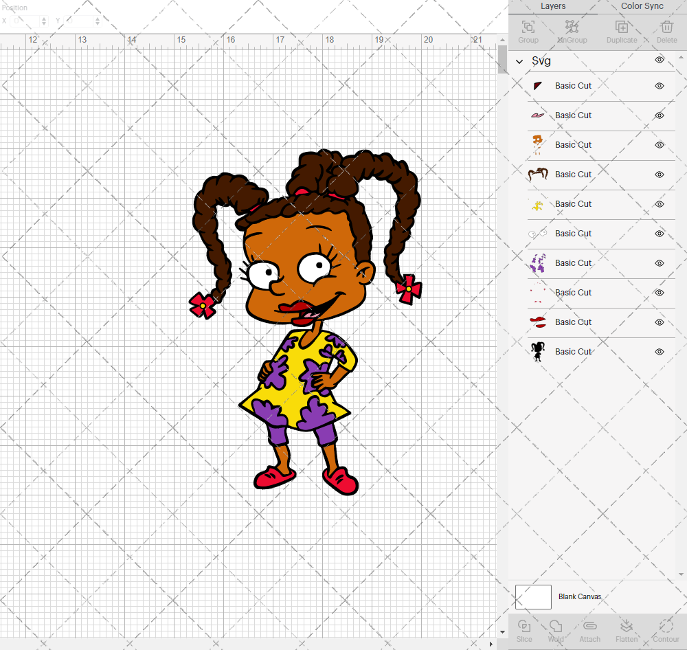 Susie Carmichael - Rugrats, Svg, Dxf, Eps, Png - SvgShopArt