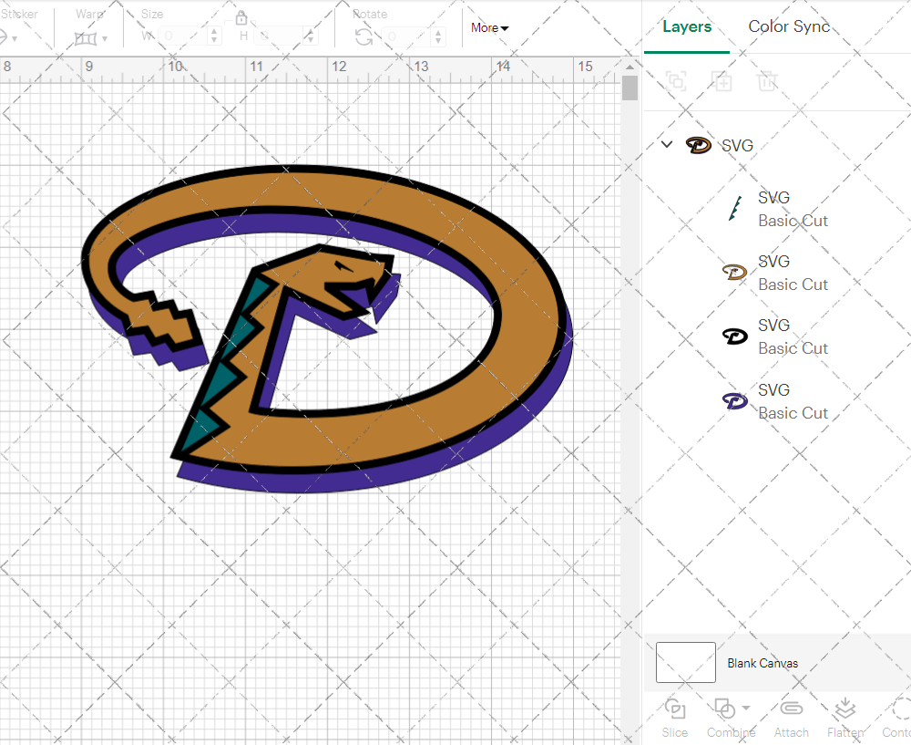 Arizona Diamondbacks Alternate 1999, Svg, Dxf, Eps, Png - SvgShopArt