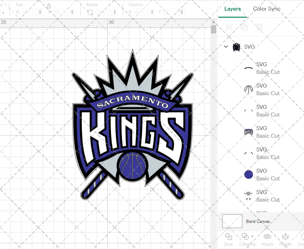 Sacramento Kings 1994, Svg, Dxf, Eps, Png - SvgShopArt