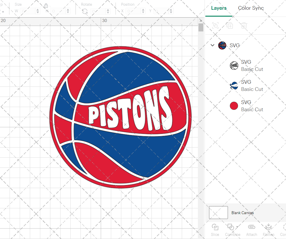 Detroit Pistons Concept 2017 003, Svg, Dxf, Eps, Png - SvgShopArt