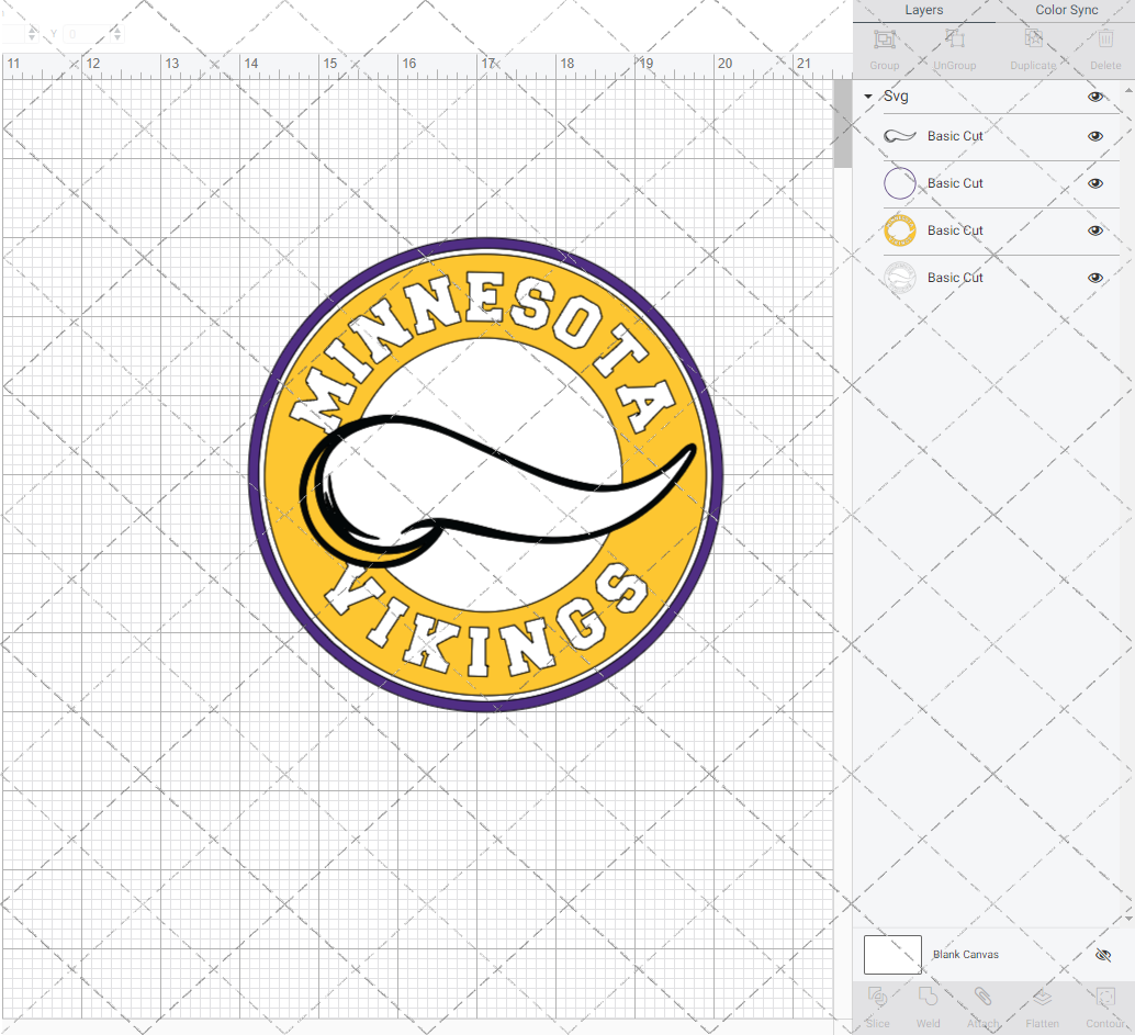 Minnesota Vikings Circle 1998, Svg, Dxf, Eps, Png - SvgShopArt