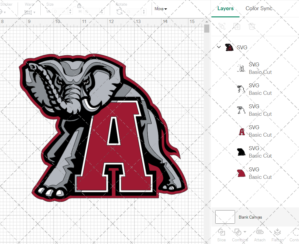 Alabama Crimson Tide Alternate 1998, Svg, Dxf, Eps, Png - SvgShopArt