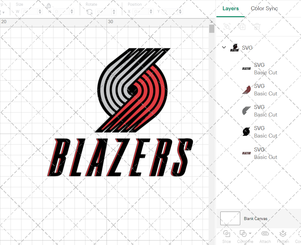 Portland Trail Blazers 2002, Svg, Dxf, Eps, Png - SvgShopArt