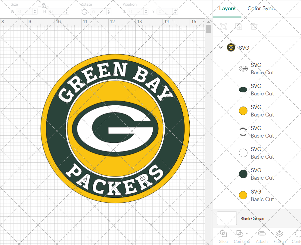 Green Bay Packers Circle 2006, Svg, Dxf, Eps, Png - SvgShopArt