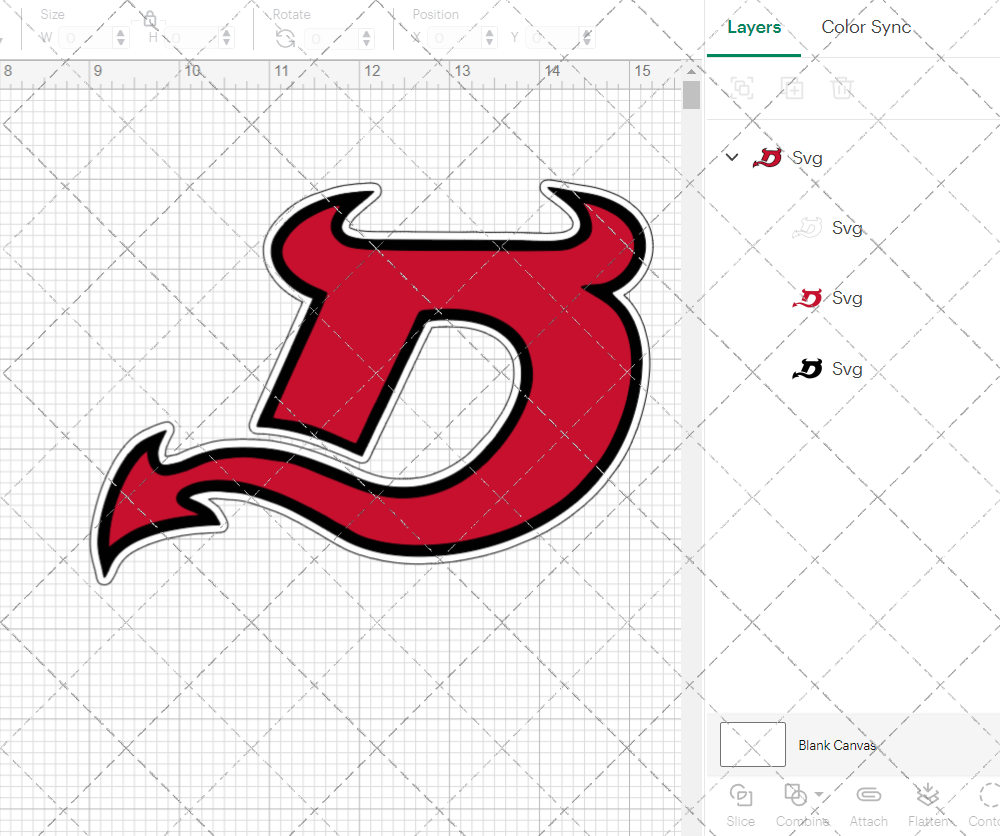 New Jersey Devils Concept 1999 002, Svg, Dxf, Eps, Png - SvgShopArt