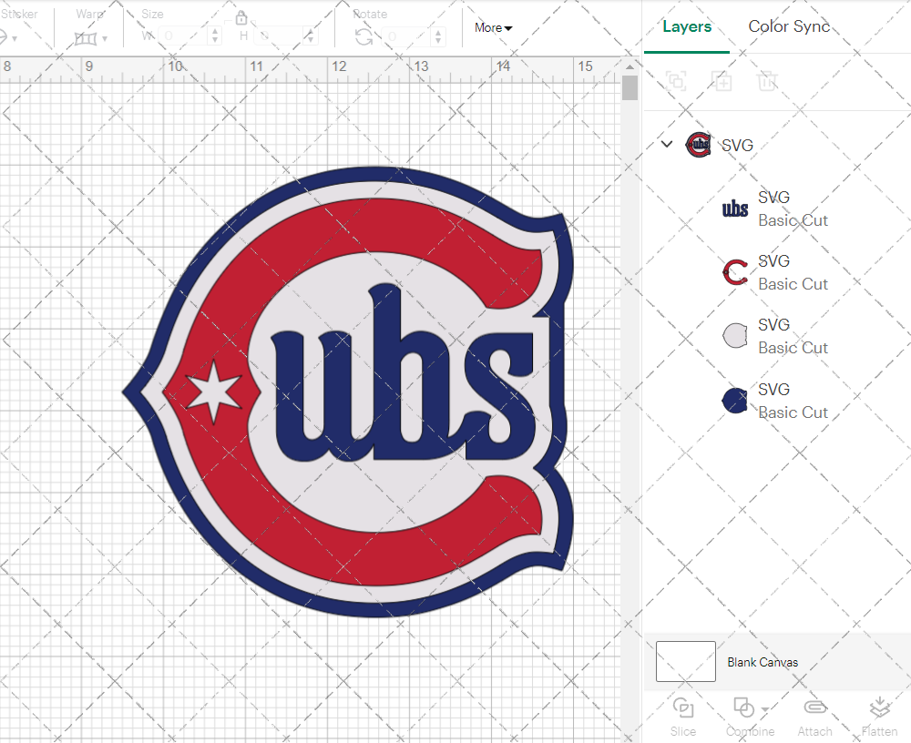 Chicago Cubs Alternate 2025, Svg, Dxf, Eps, Png - SvgShopArt