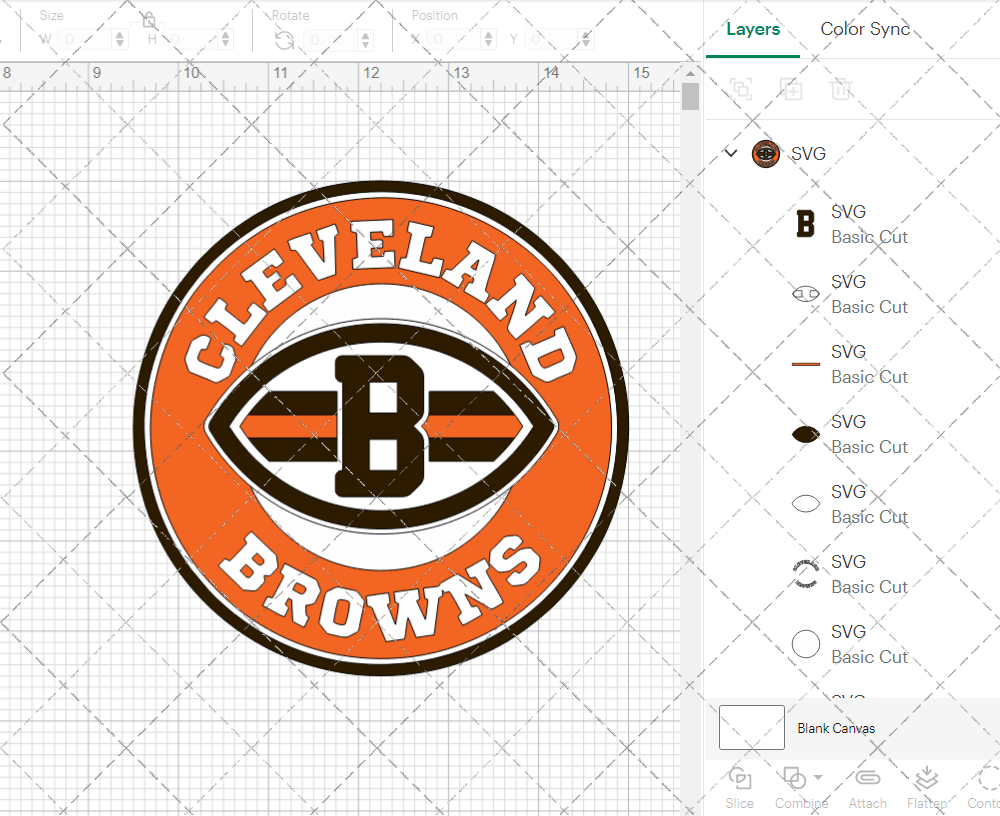 Cleveland Browns Circle 2003 002, Svg, Dxf, Eps, Png - SvgShopArt