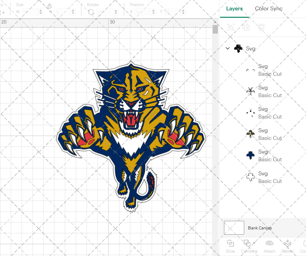 Florida Panthers 1999, Svg, Dxf, Eps, Png - SvgShopArt