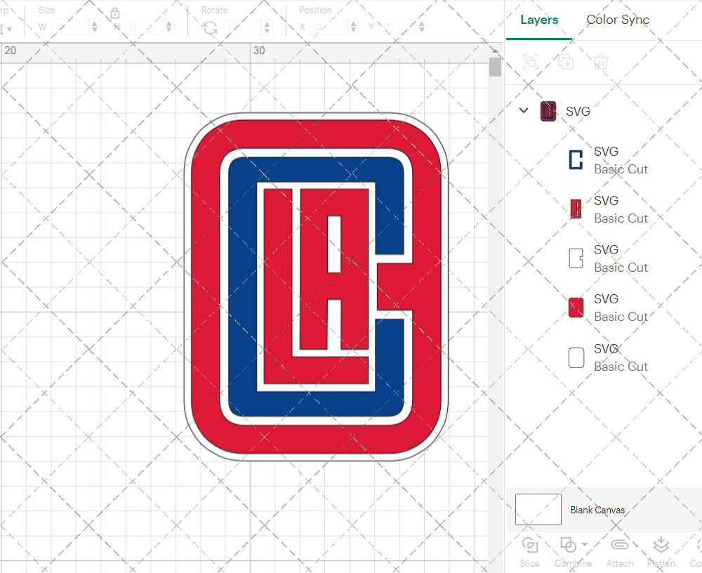Los Angeles Clippers Concept 2018 002, Svg, Dxf, Eps, Png - SvgShopArt