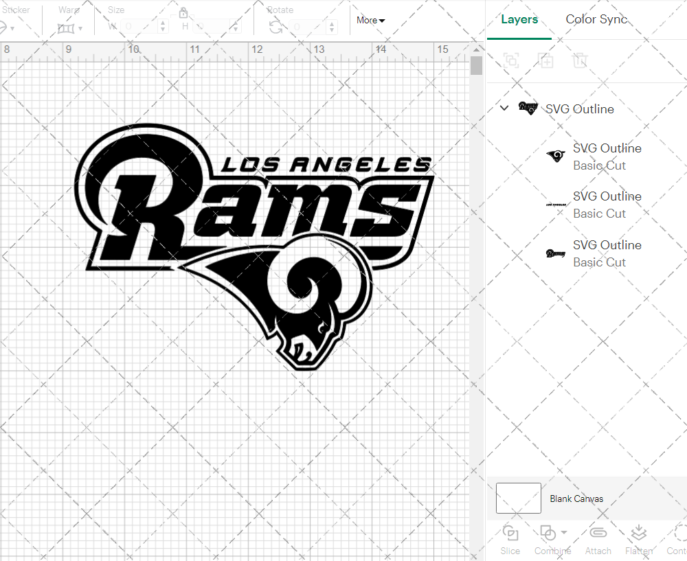 Los Angeles Rams Alternate 2017, Svg, Dxf, Eps, Png - SvgShopArt