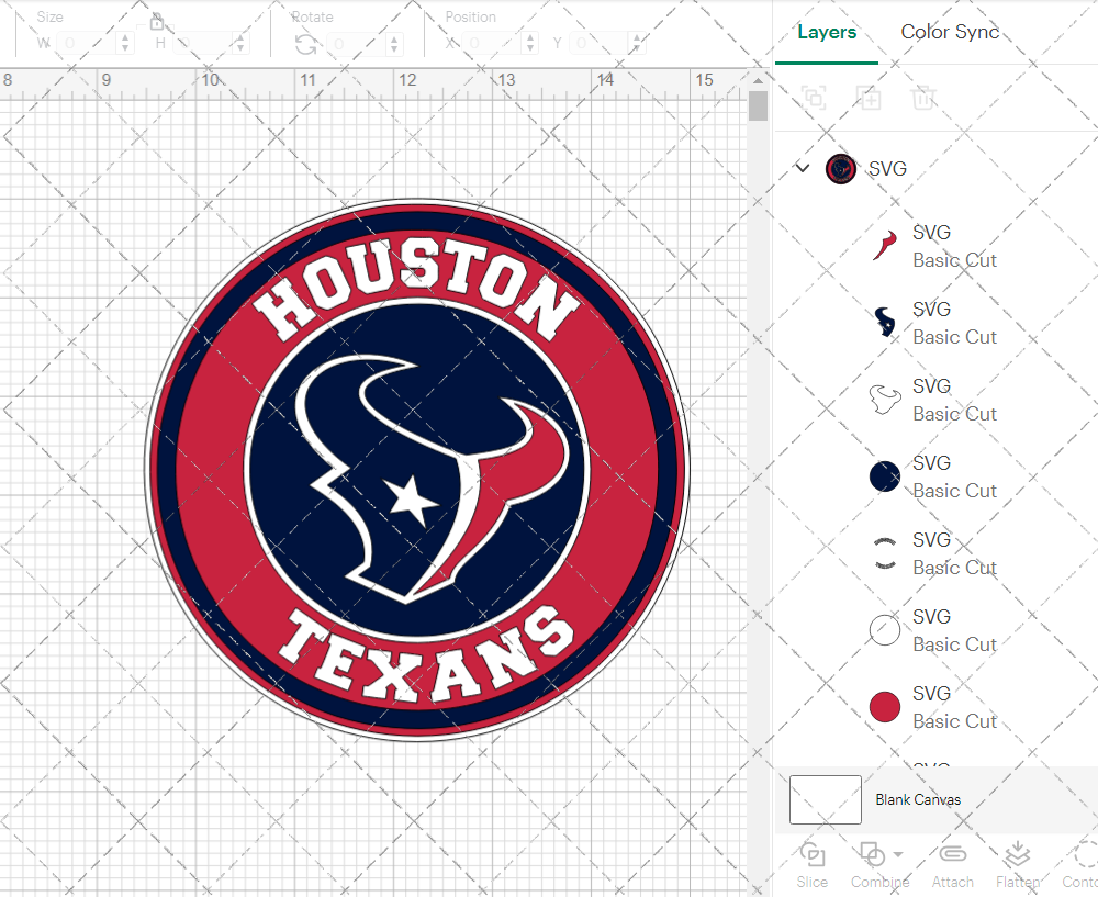 Houston Texans Circle 2002 003, Svg, Dxf, Eps, Png - SvgShopArt
