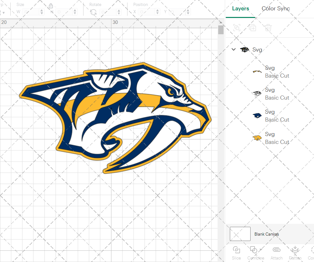 Nashville Predators 2011, Svg, Dxf, Eps, Png - SvgShopArt