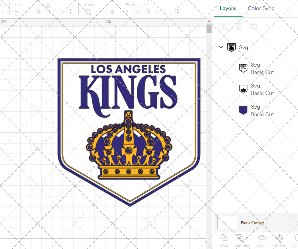 Los Angeles Kings 1967, Svg, Dxf, Eps, Png - SvgShopArt