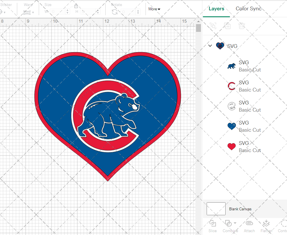 Chicago Cubs Concept 1997, Svg, Dxf, Eps, Png - SvgShopArt