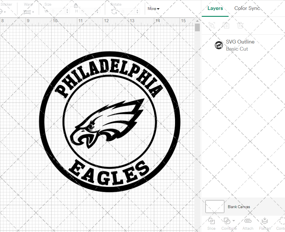 Philadelphia Eagles Circle 1996, Svg, Dxf, Eps, Png - SvgShopArt