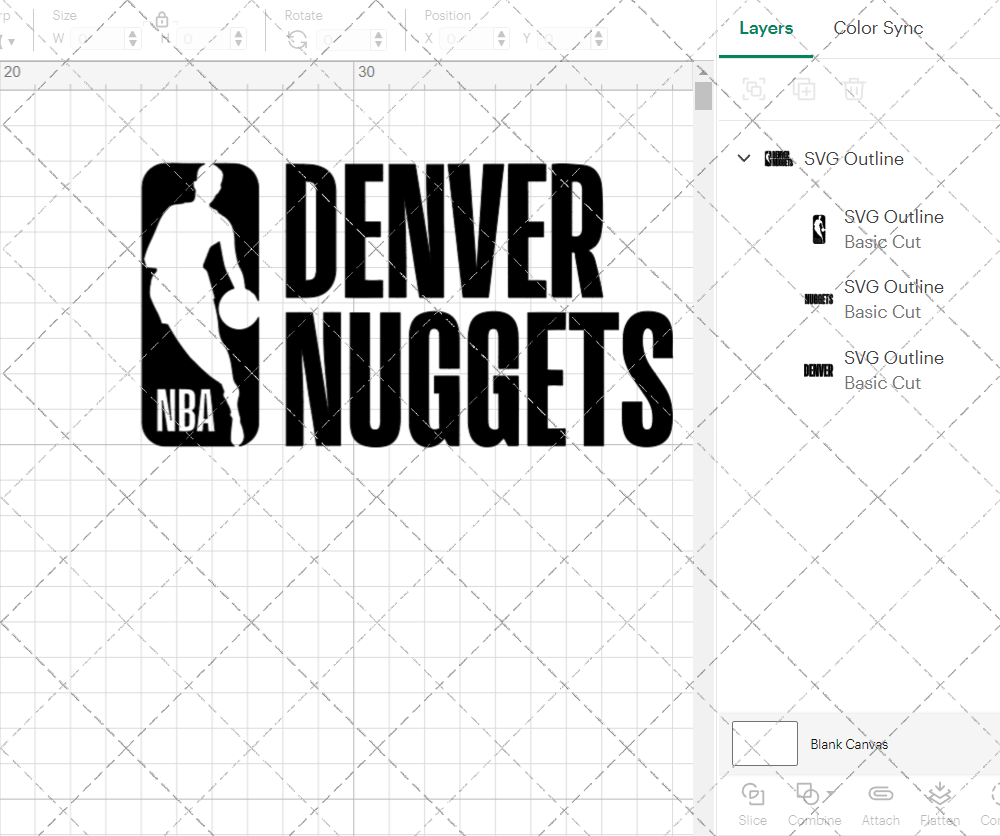 Denver Nuggets Misc 2017, Svg, Dxf, Eps, Png - SvgShopArt