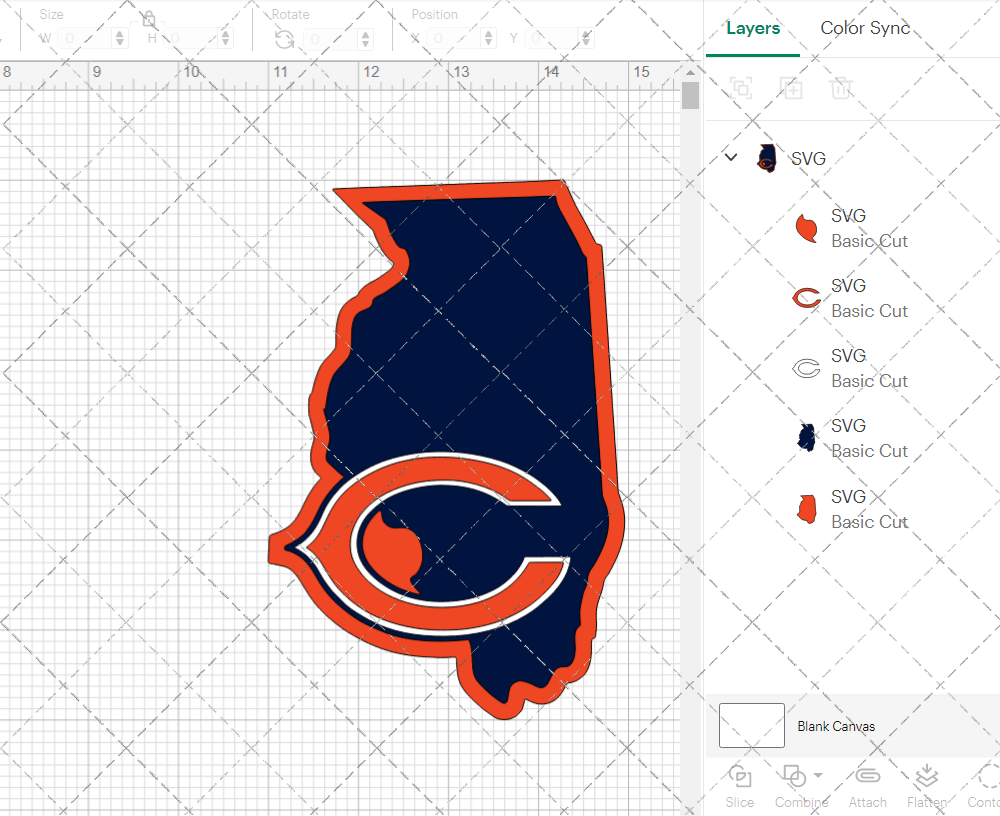 Chicago Bears Concept 2012 004, Svg, Dxf, Eps, Png - SvgShopArt