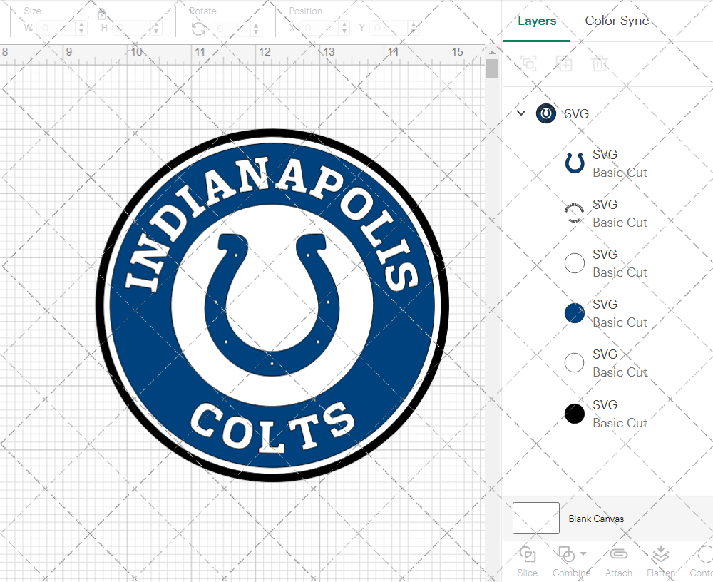 Indianapolis Colts Circle 2008 003, Svg, Dxf, Eps, Png - SvgShopArt