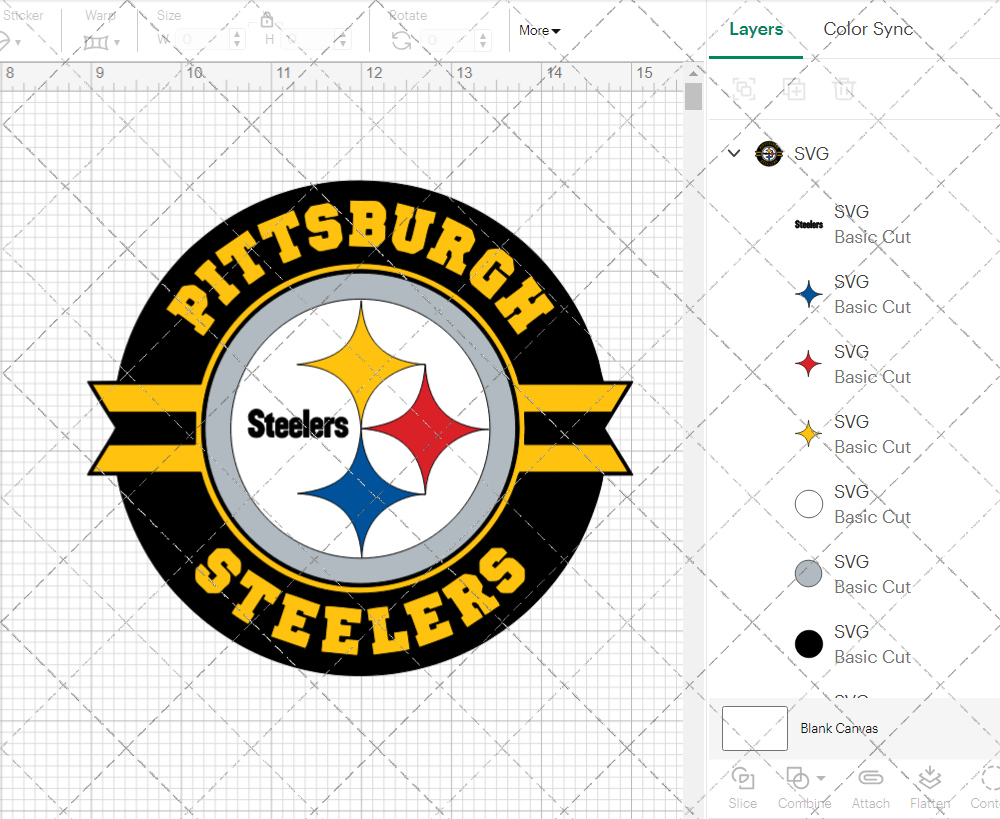 Pittsburgh Steelers Circle 1988 003, Svg, Dxf, Eps, Png - SvgShopArt