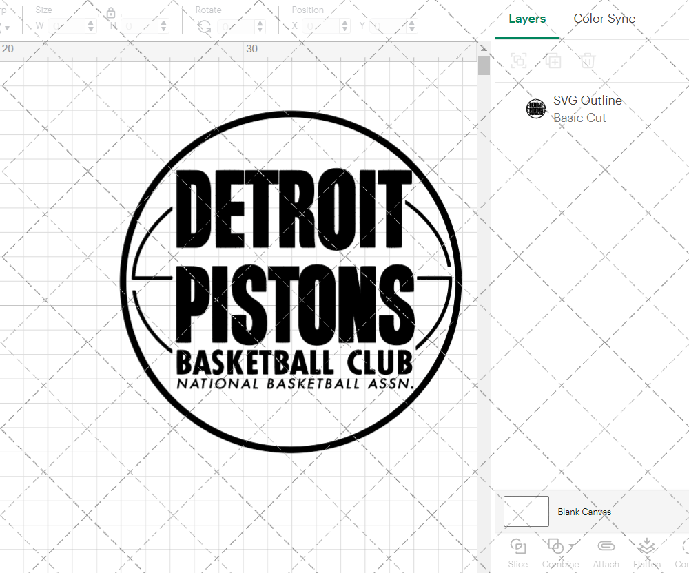 Detroit Pistons Secondary 1957, Svg, Dxf, Eps, Png - SvgShopArt